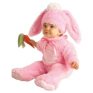 Pink baby bunny costume